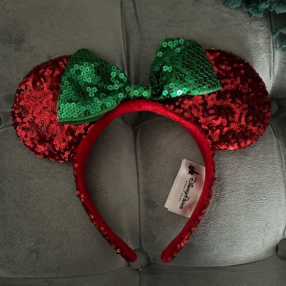 Minnie Mouse Christmas ears - Picture 1 of 5